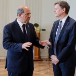 Cumhurbaşkanı Tatar, görev süresi sona erecek olan Stewart’ı kabul etti