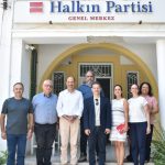 DAÜ-SEN'den CTP, TDP ve HP'ye ziyaret...