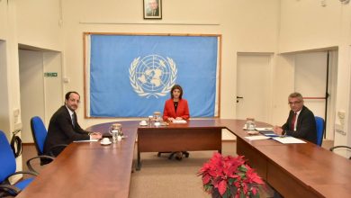 BM'den açıklama…“İki lider asıl hedefin, Kıbrıs sorununun BM Güvenlik Konseyi kararları çerçevesinde siyasi eşitlik temelinde çözümü konusunda mutabık kaldı”